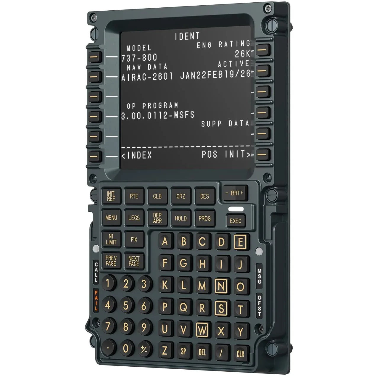 MOZA MB7F Flight Computer Display