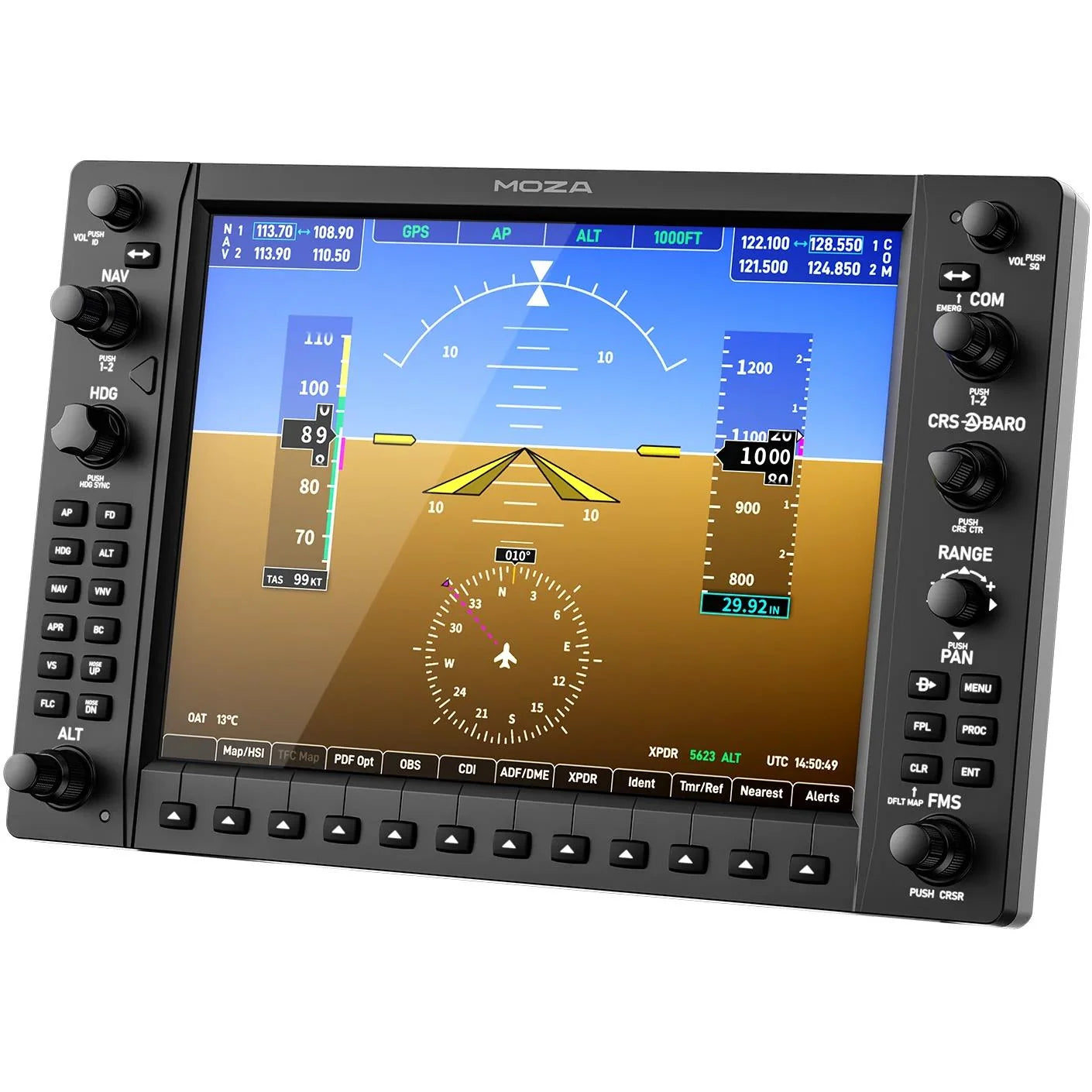 MOZA MGX1000 Instrument Panel