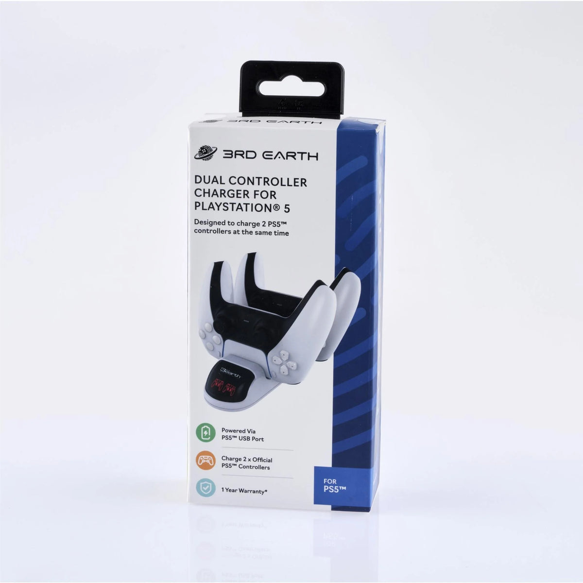 3rd Earth Dual Controller Charger for PS5