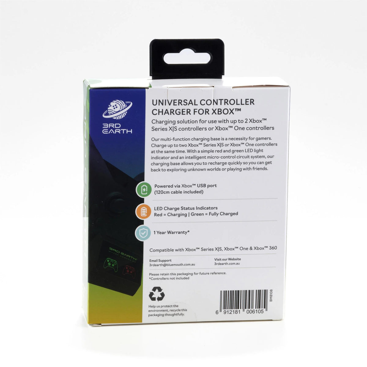 3rd Earth Universal Controller Charger for Xbox