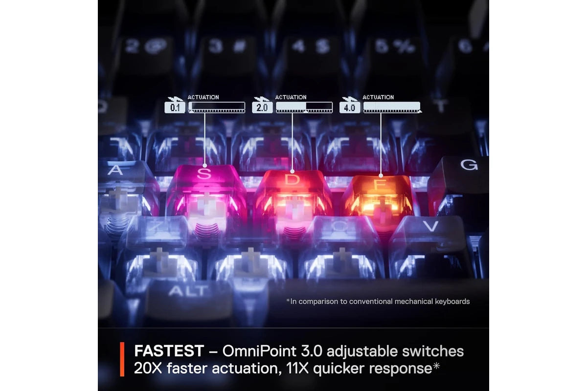 SteelSeries Apex Pro Gen 3 Gaming Keyboard (US)