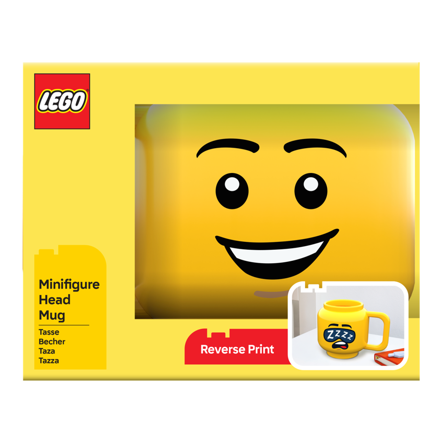 LEGO Minifigure Head Shaped Mug