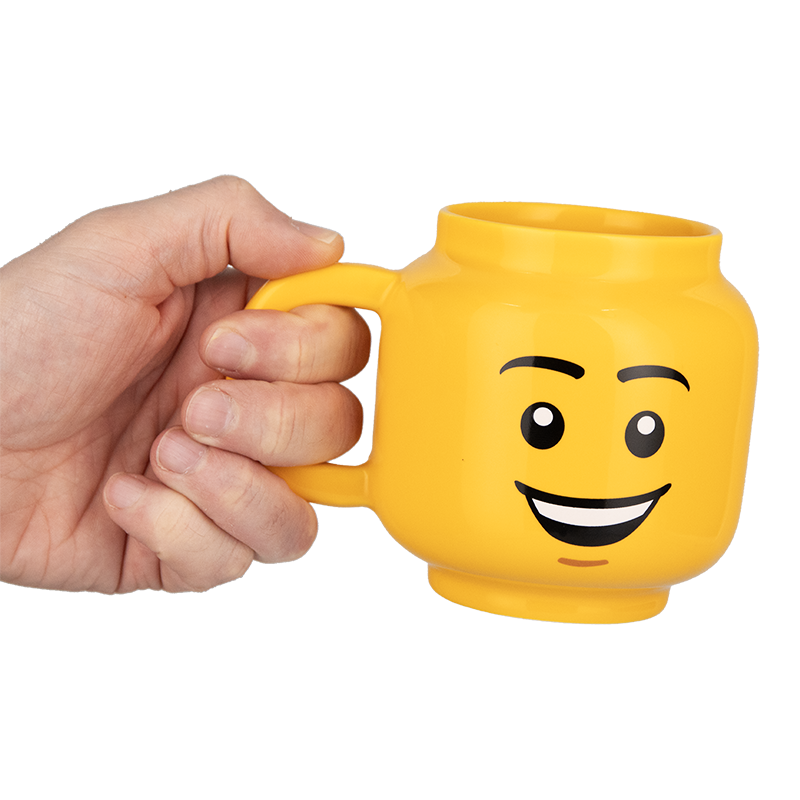 LEGO Minifigure Head Shaped Mug