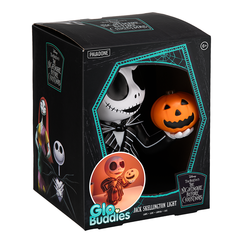 Nightmare Before Christmas Jack Skellington GloBuddies Light