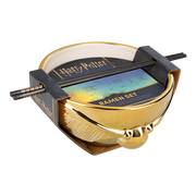 Harry Potter Golden Snitch Ramen Bowl with Chopsticks