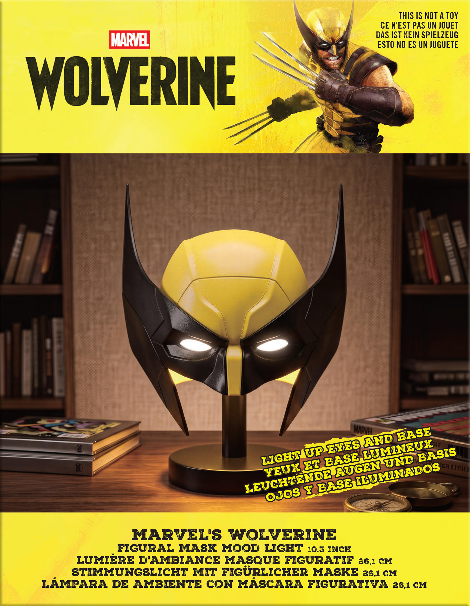 Marvel Wolverine Mask Collectable Light