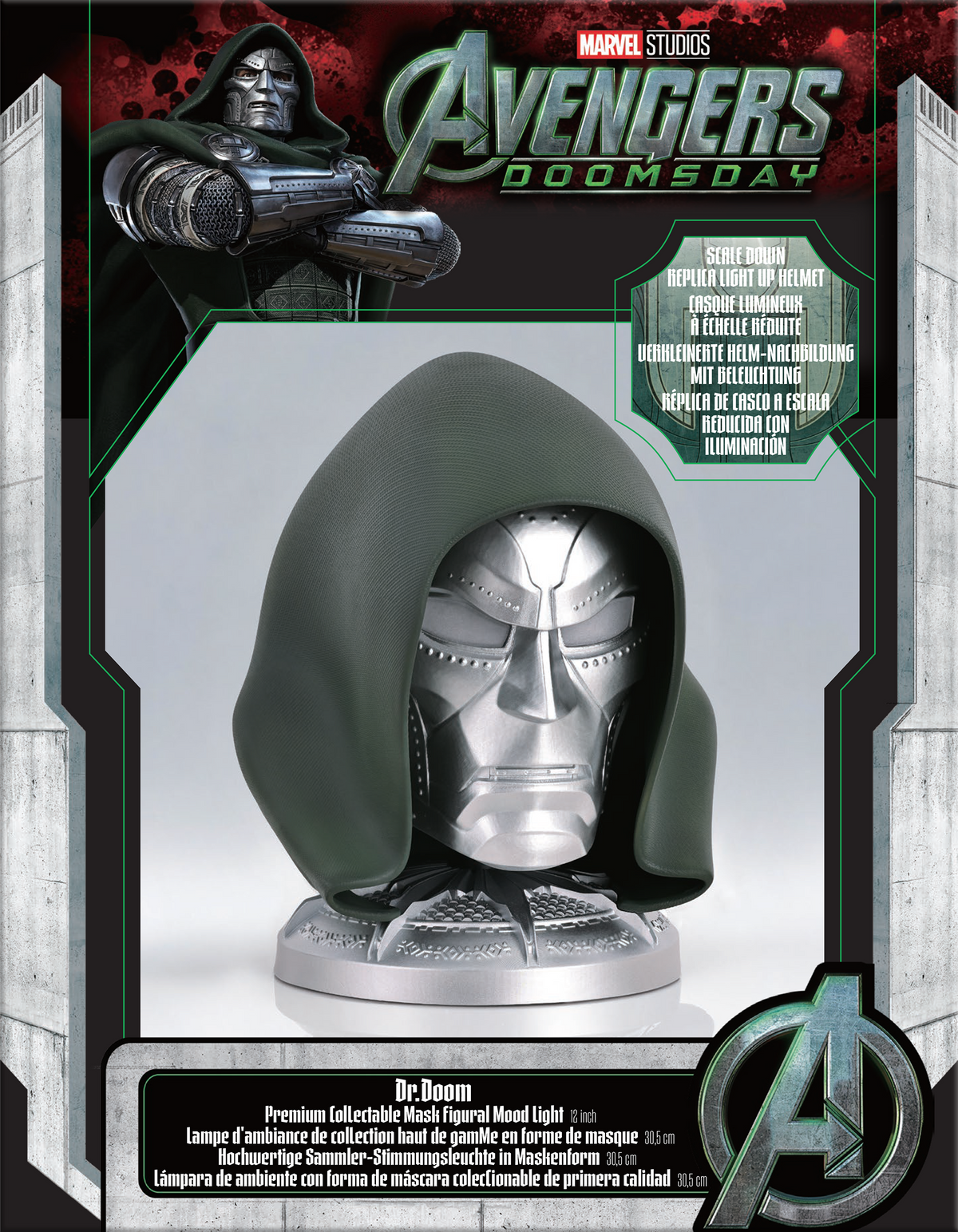 Marvel Dr Doom Mask Collectable Light