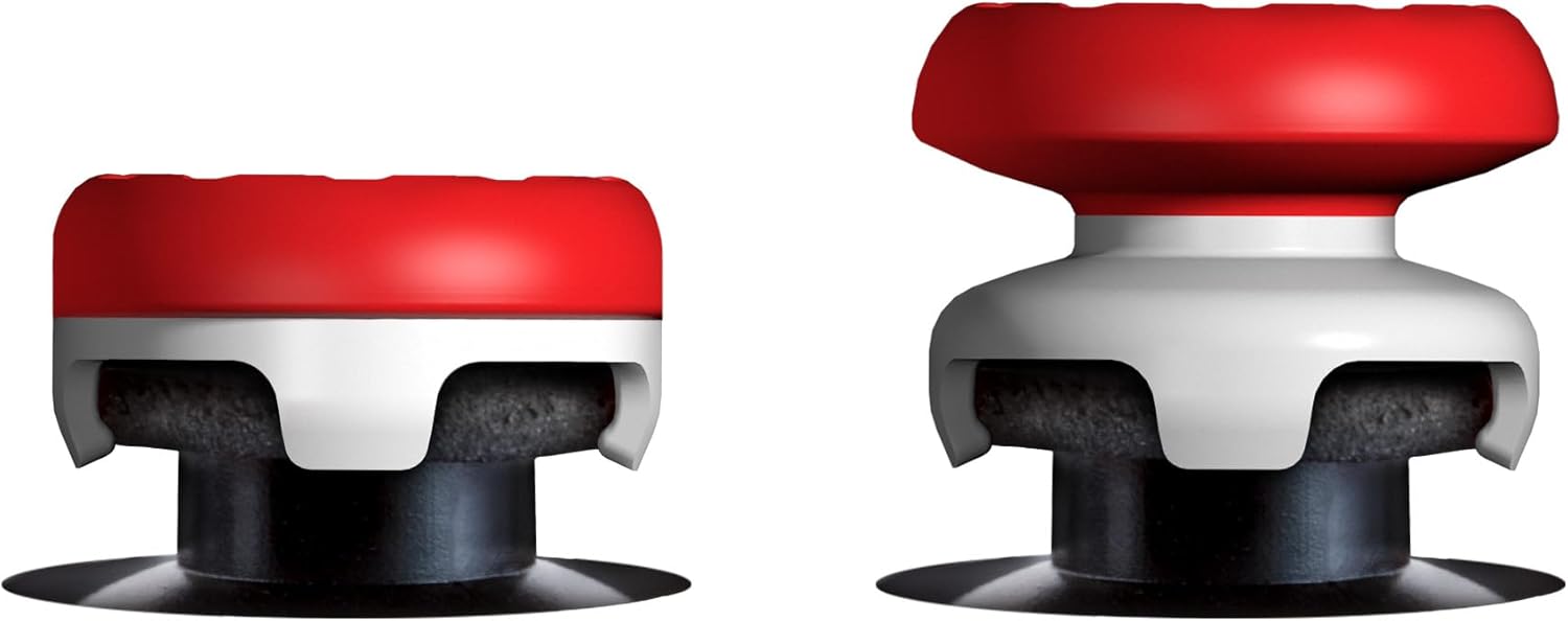 KontrolFreek FPS Inferno (Red/White) Thumbsticks Kit - Xbox