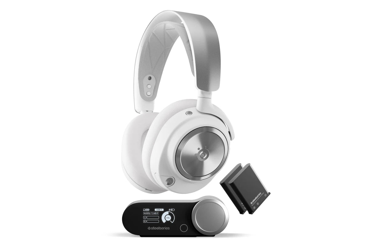 SteelSeries Arctis Nova Pro Wireless Gaming Headset - White