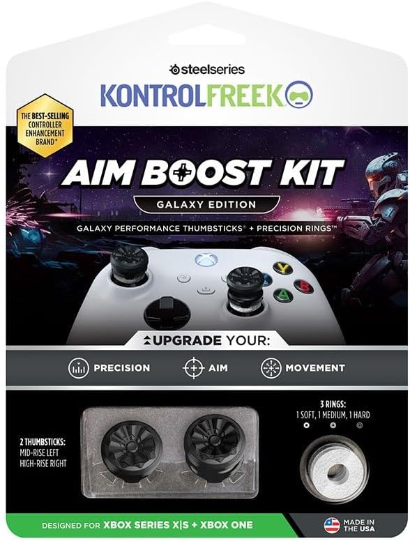 KontrolFreek Galaxy (Black) AimBoost Thumbsticks Kit - Xbox