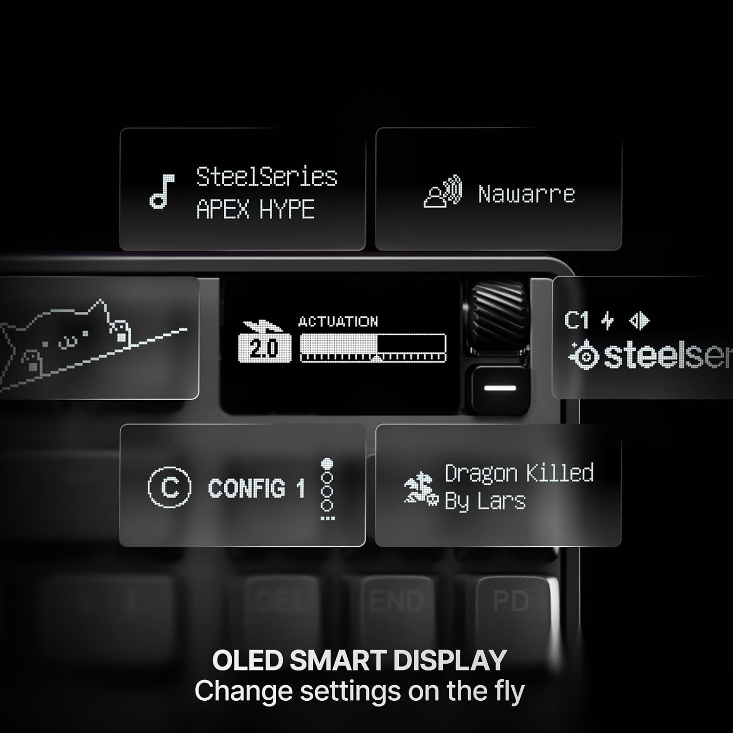 SteelSeries Apex Pro TKL Gen 3 Wireless Gaming Keyboard (US)