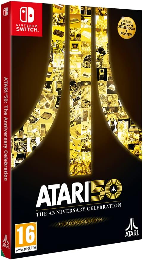 Atari 50: The Anniversary Celebration - Steelbook Edition - Nintendo Switch