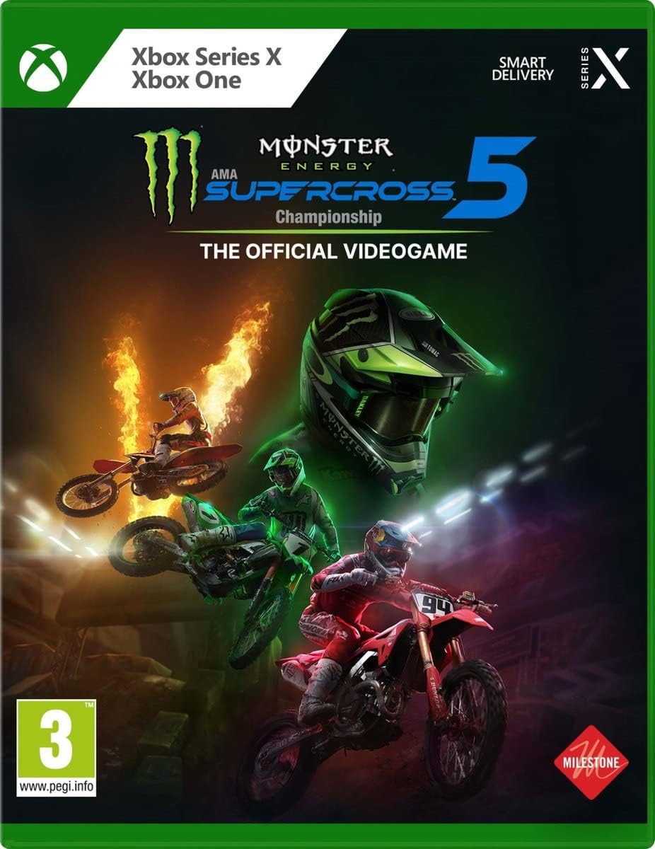 Monster Energy Supercross: The Official Videogame 5 - Xbox One & Xbox Series X