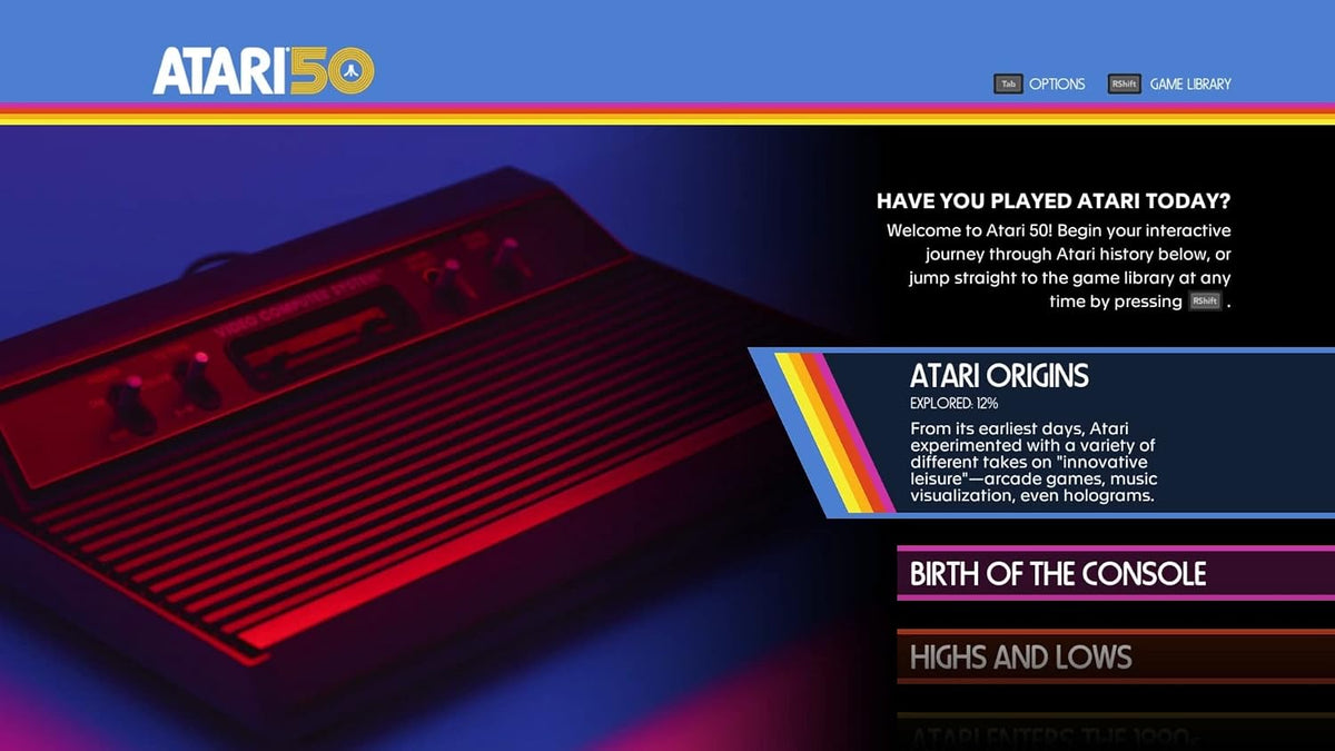 Atari 50: The Anniversary Celebration - Steelbook Edition - Nintendo Switch