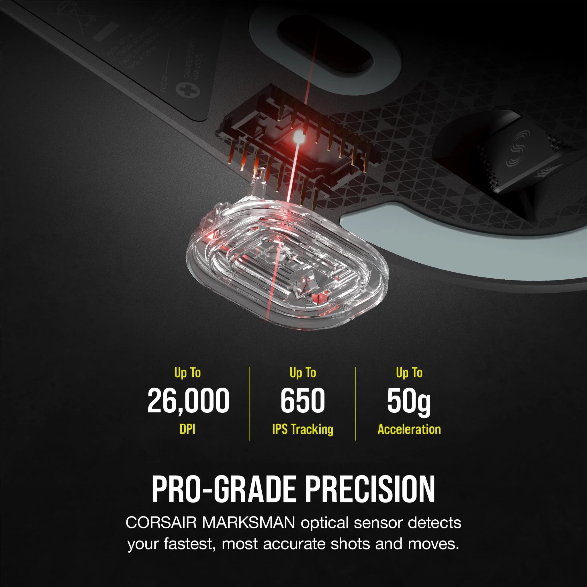 CORSAIR M75 Air Wireless Ultra-Lightweight Gaming Mouse