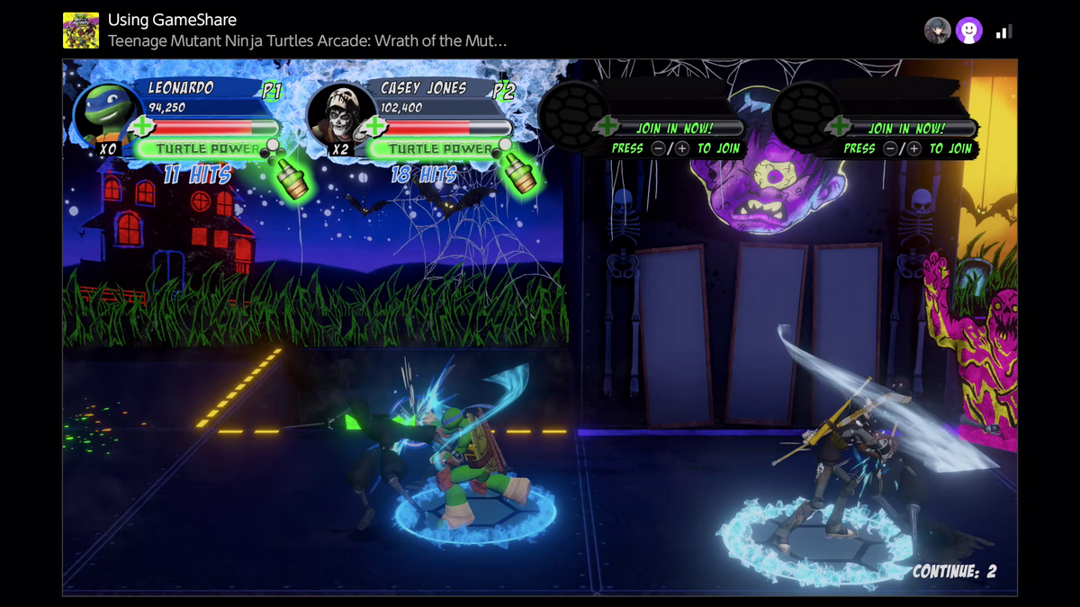 Teenage Mutant Ninja Turtles Arcade: Wrath of the Mutants - Ninja Edition (GKC) - Nintendo Switch 2