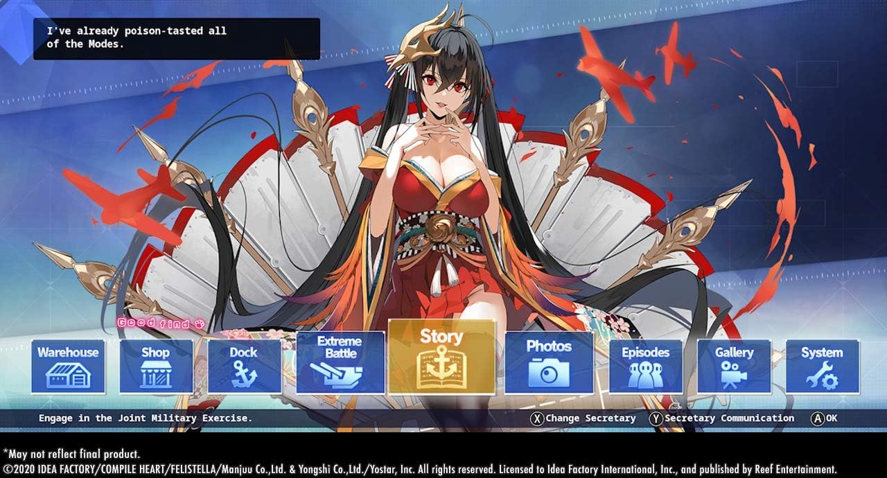 Azur Lane: Crosswave - Commander's Calendar Edition - Nintendo Switch