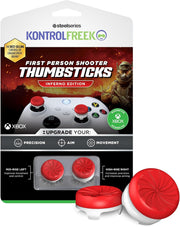 KontrolFreek FPS Inferno (Red/White) Thumbsticks Kit - Xbox