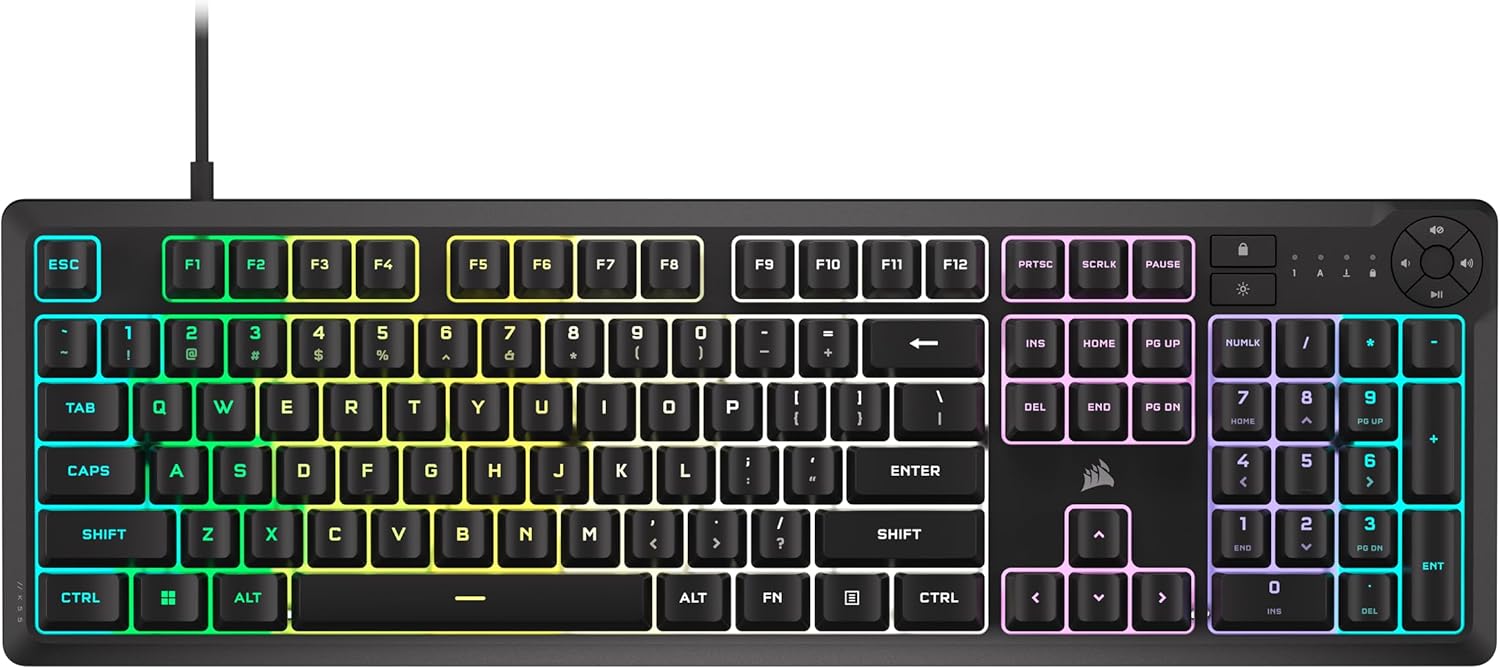 CORSAIR K55 Core RGB Gaming Keyboard