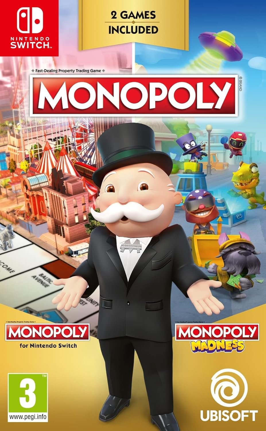 Monopoly + Monopoly Madness (Double Pack) - Nintendo Switch