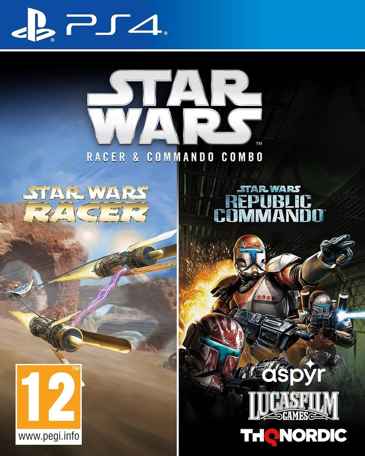 Star Wars: Racer & Commando Combo - PS4