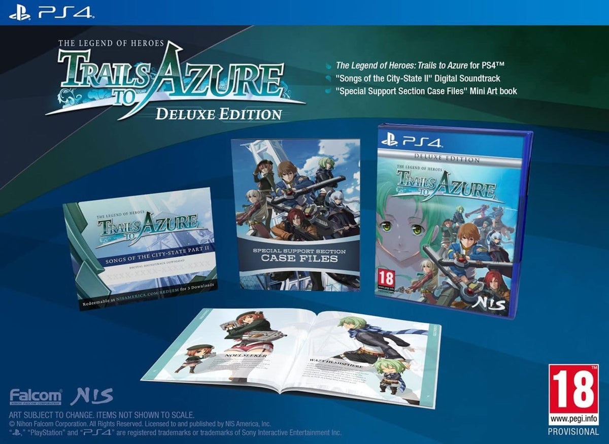The Legend of Heroes: Trails to Azure Deluxe Edition - PS4