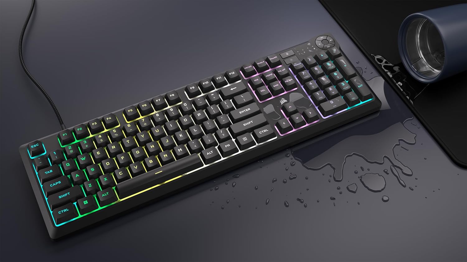 CORSAIR K55 Core RGB Gaming Keyboard