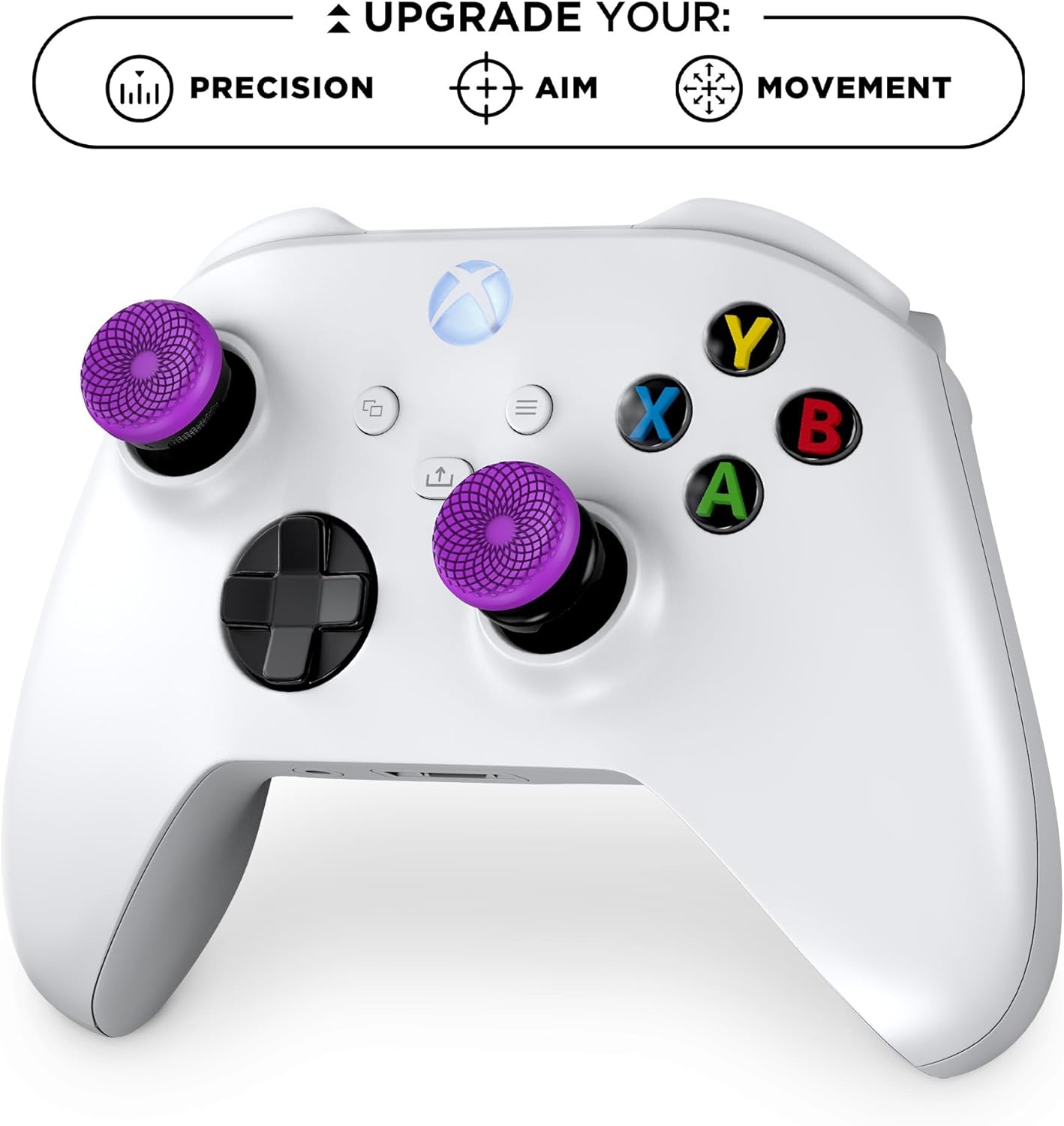 KontrolFreek FPS Frenzy (Purple/Black) Thumbsticks Kit - Xbox