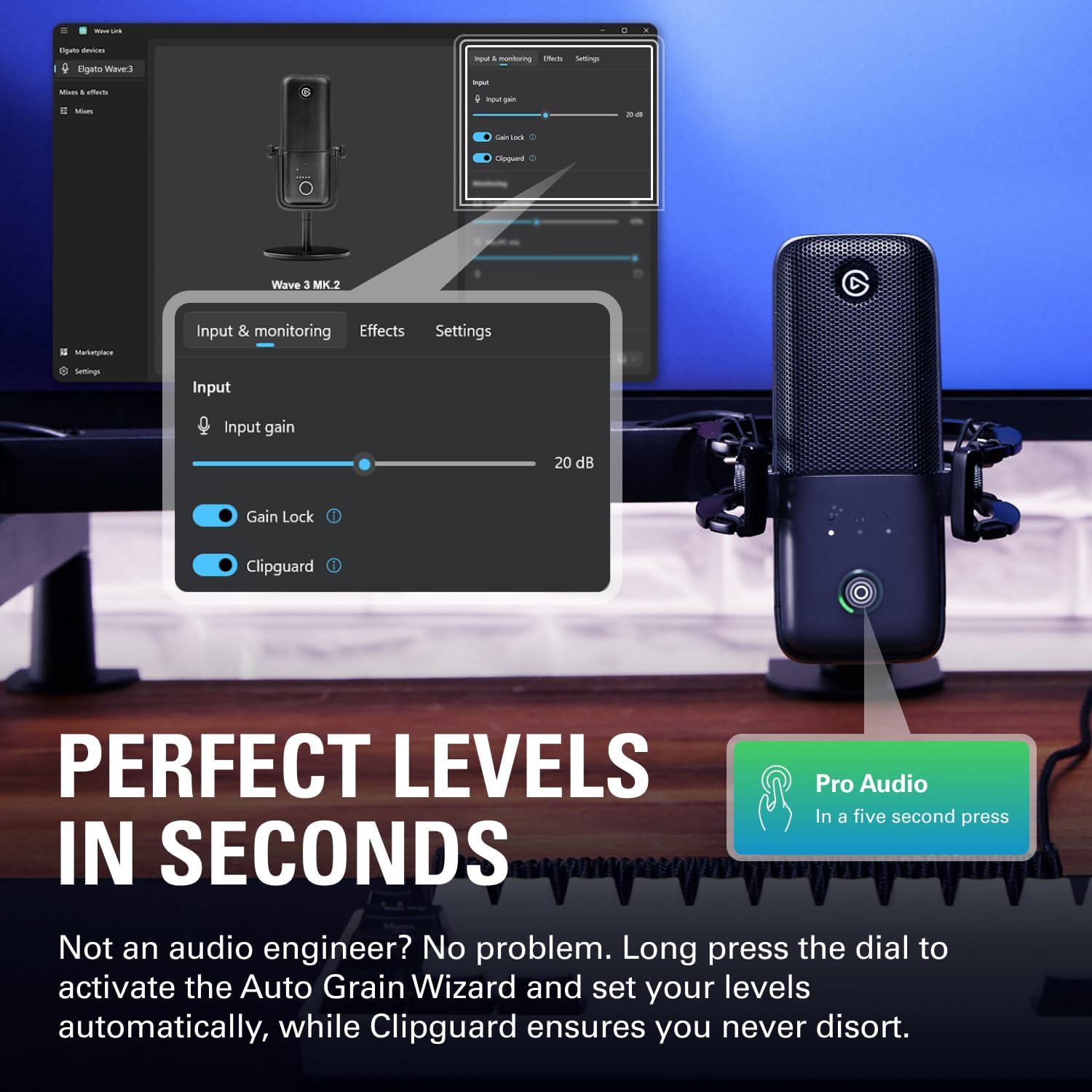 Elgato Wave:3 MK.2 Microphone - Black