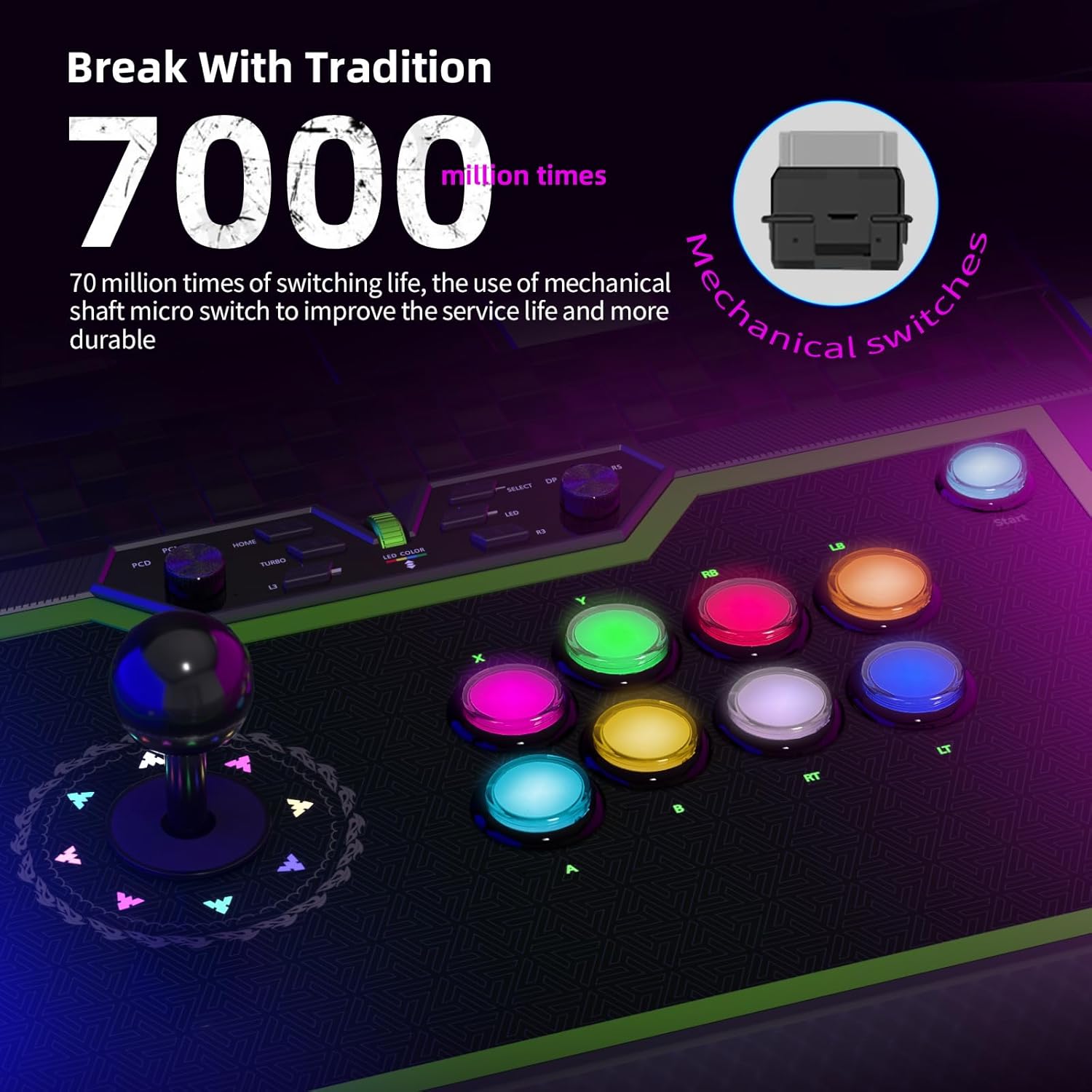 Qanba Q8-GR PC Arcade Stick (Fighting Stick)