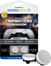 KontrolFreek Sports Clutch (White/Black) Thumbsticks Kit - PS5
