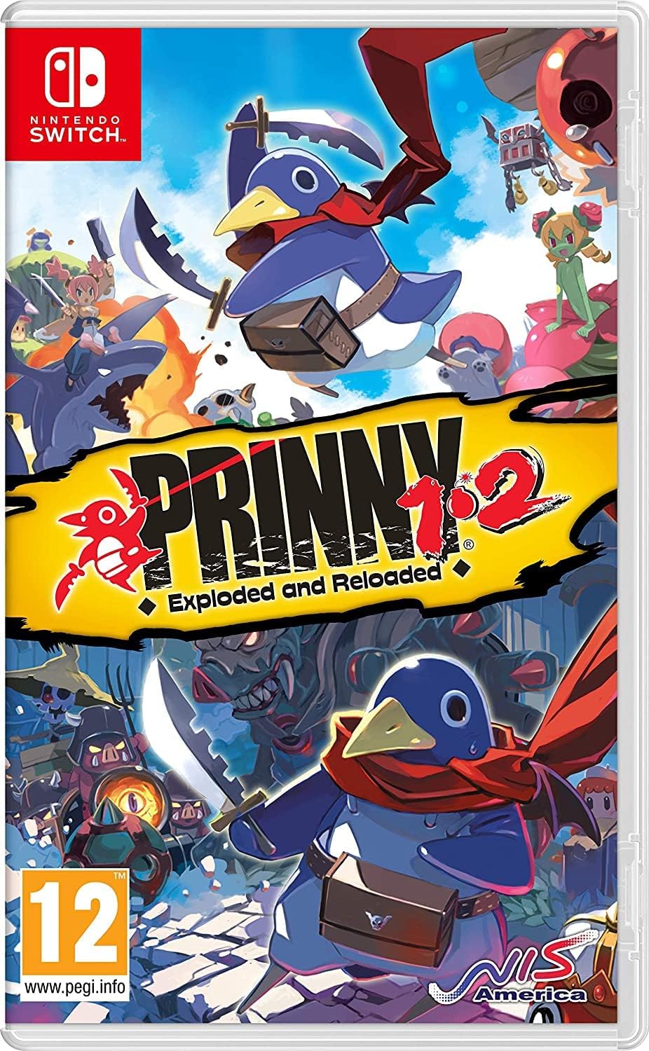 Prinny 1+2: Exploded and Reloaded Standard Edition - Nintendo Switch