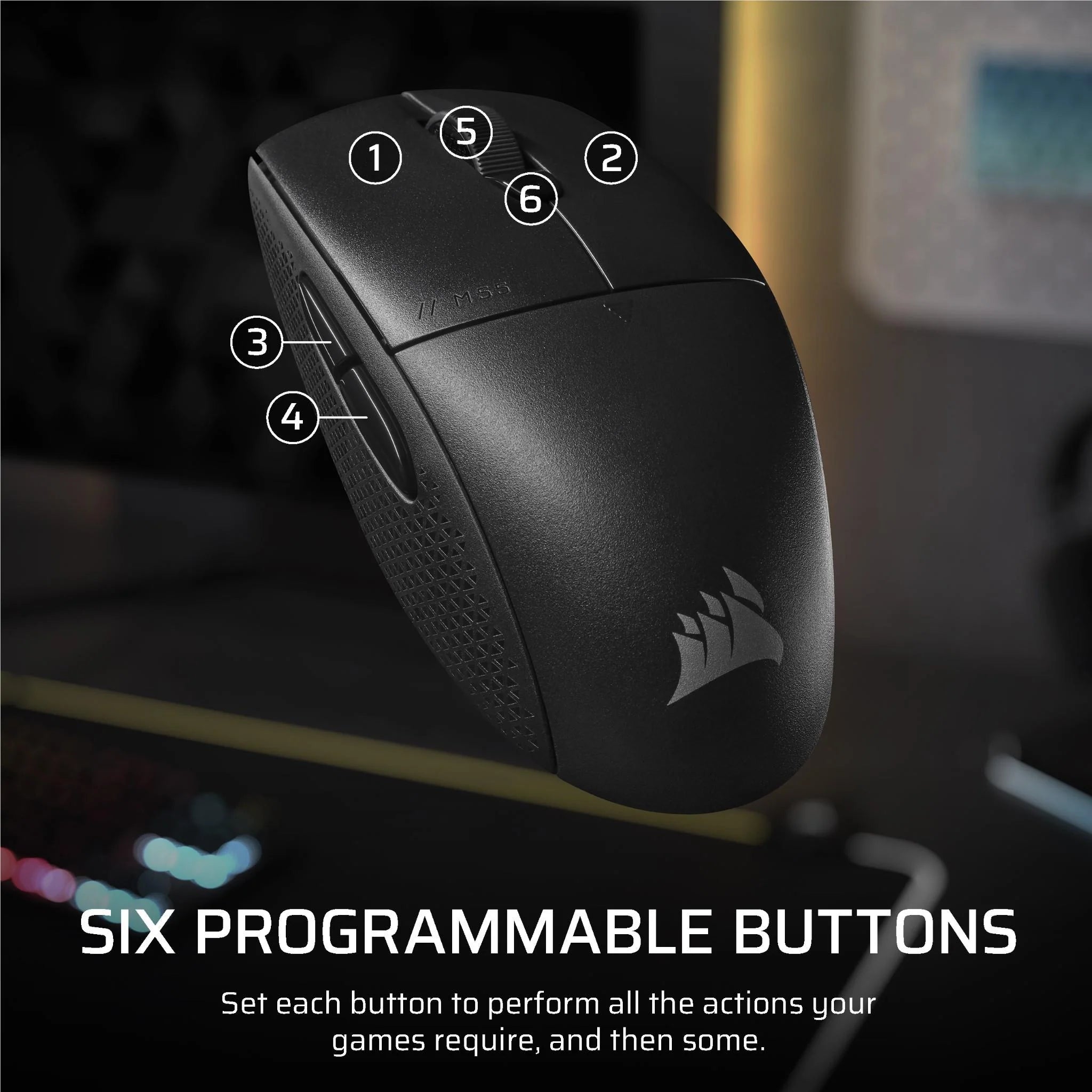 CORSAIR M55 Wireless Lightweight Gaming Mouse