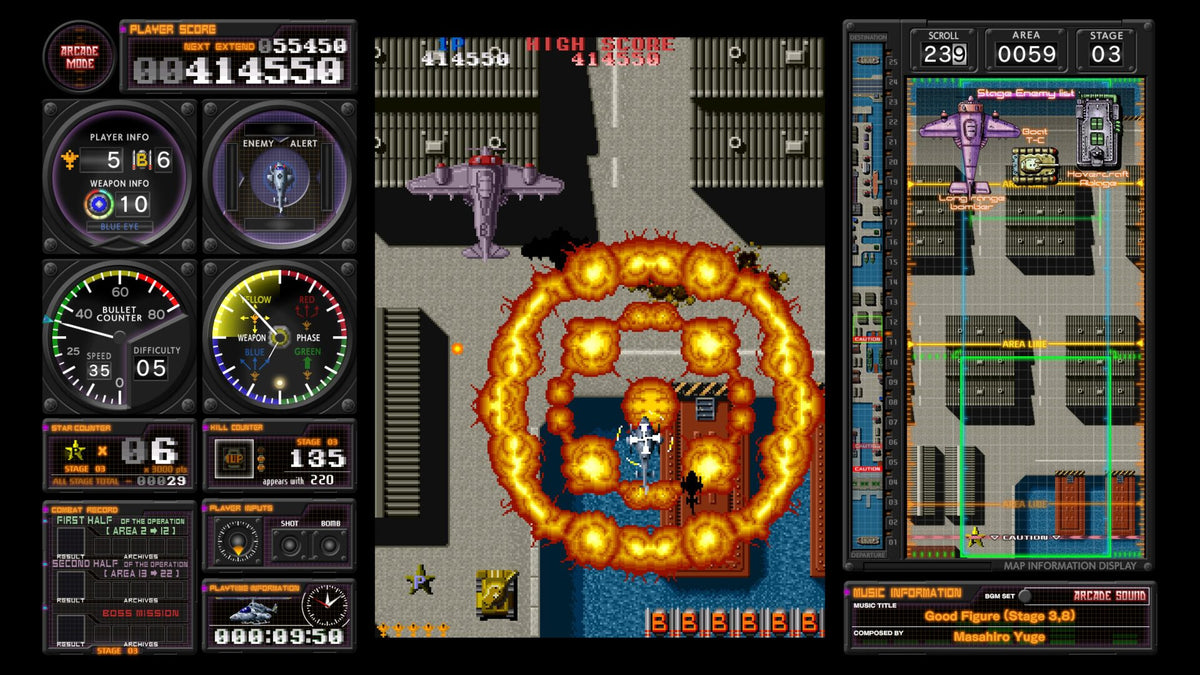 Toaplan Arcade Garage: Kyukyoku Tiger-Heli - PS4