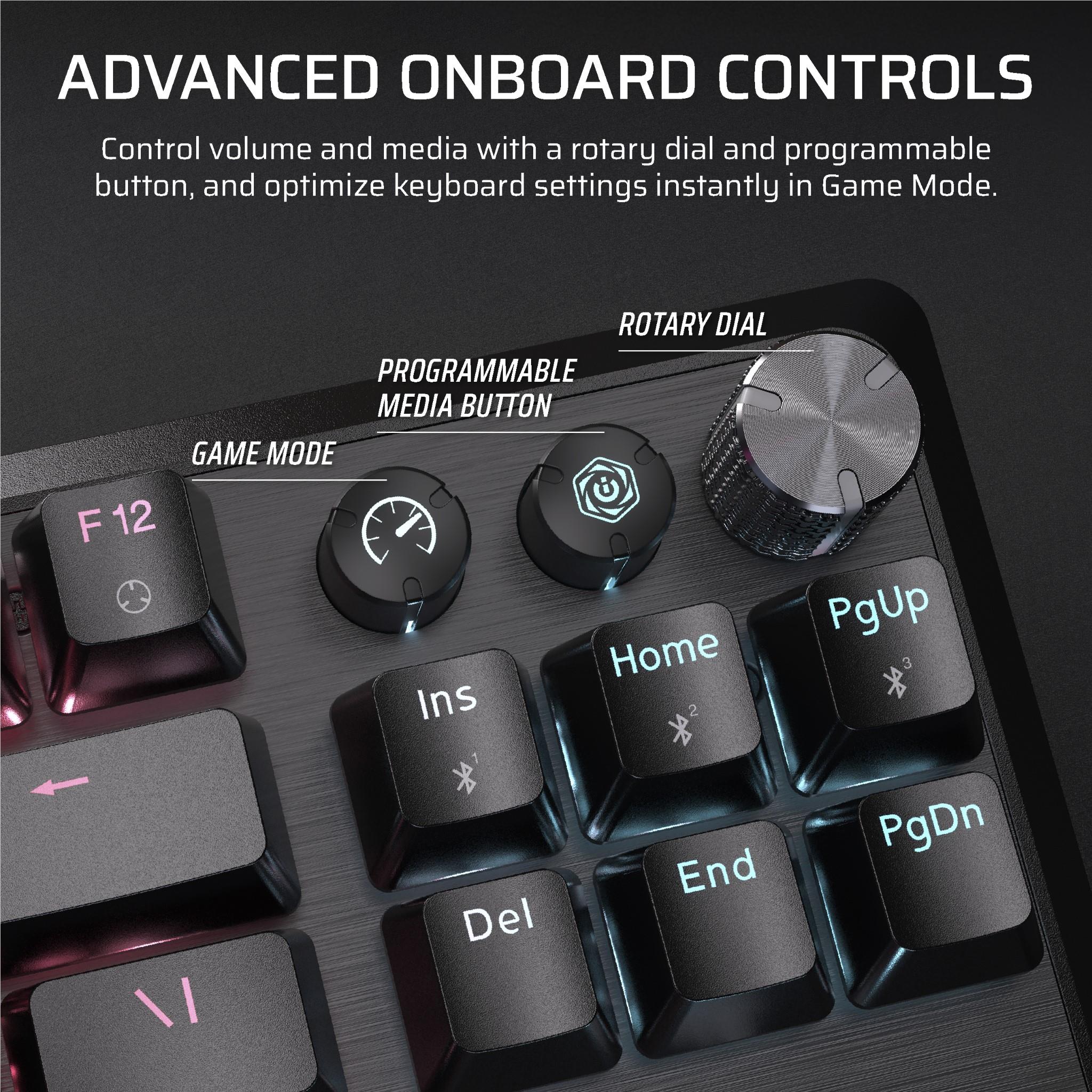 CORSAIR K70 Core TKL Wireless RHB MLX Red V2 Gaming Keyboard