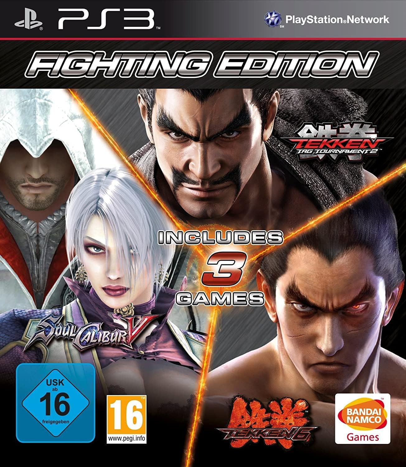 Fighting Edition (Tekken Tag 2, Tekken 6 and SoulCalibur V) - PS3
