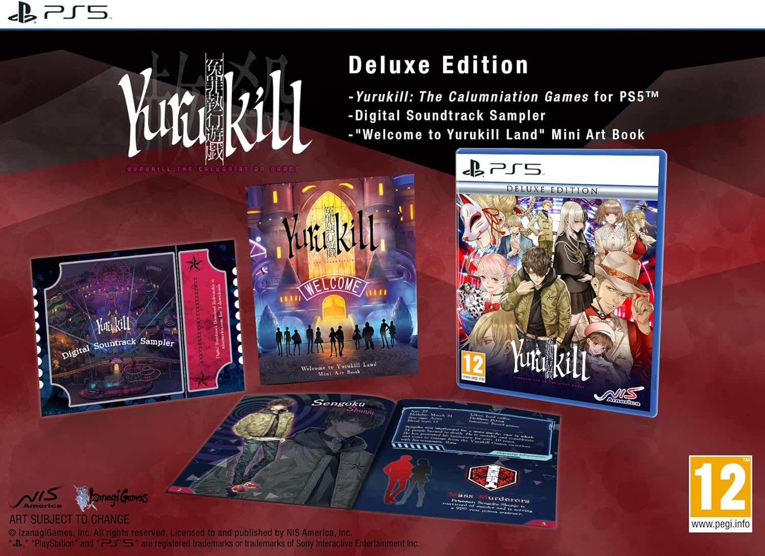 Yurukill: The Calumniation Games Deluxe Edition - PS5