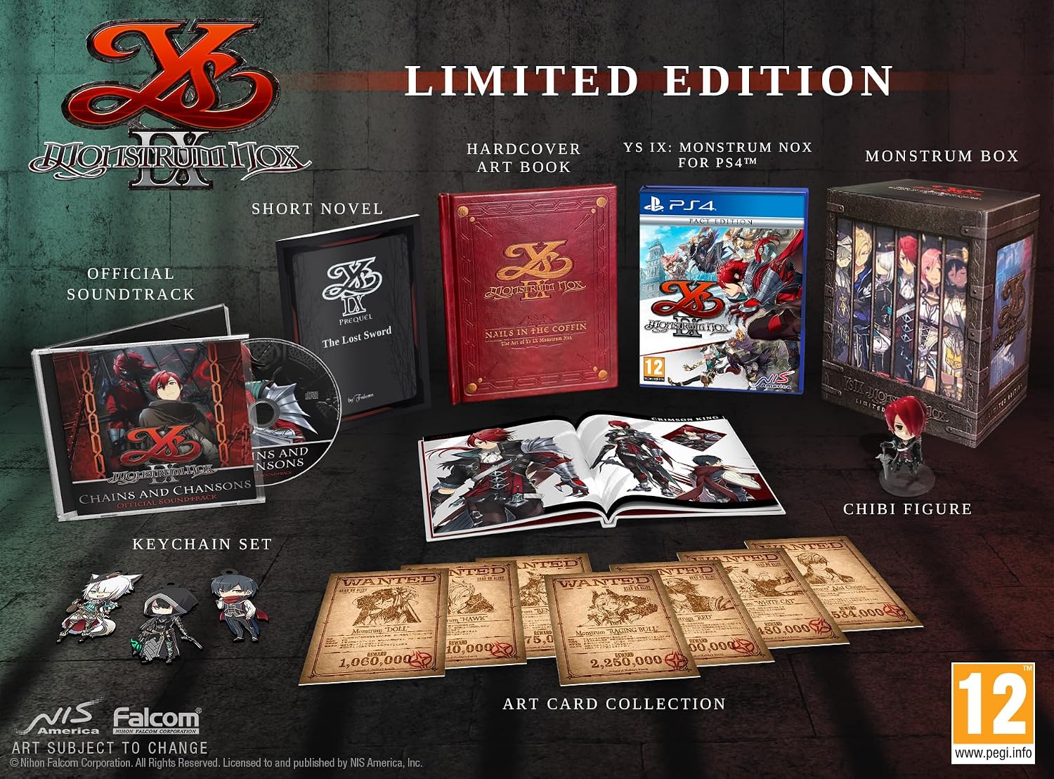 Ys IX: Monstrum Nox - Limited Edition - PS4