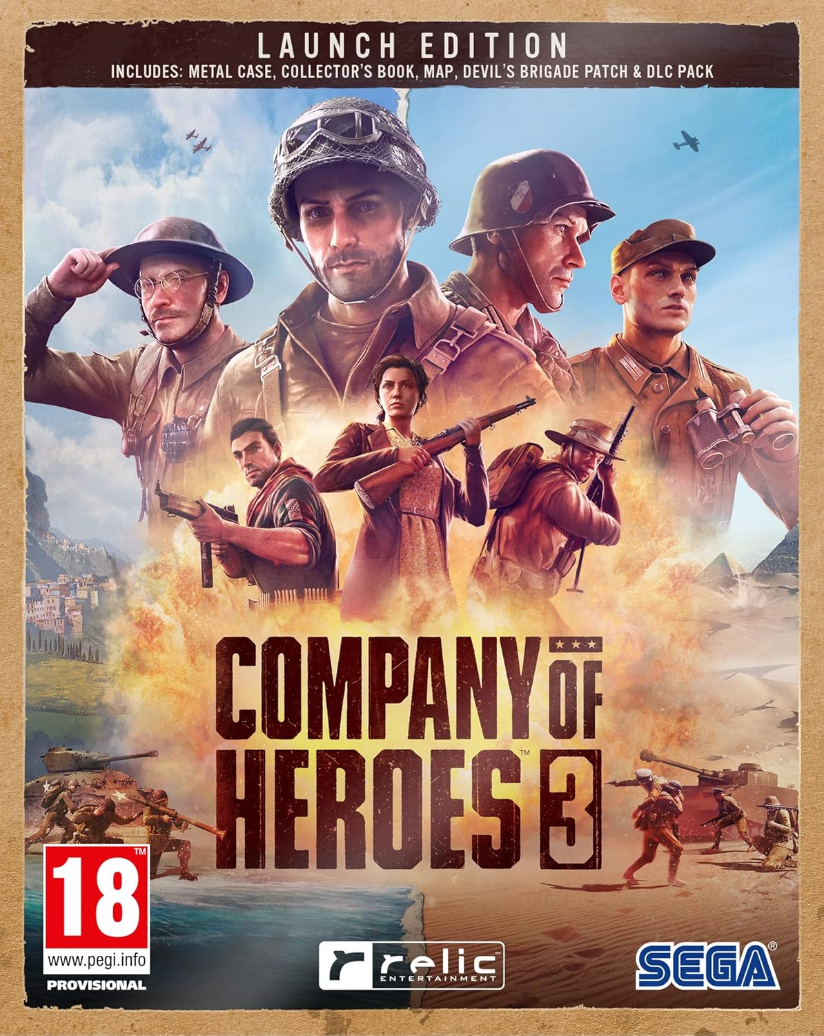 Company of Heroes 3: Launch Edition (Metal Case) - PC
