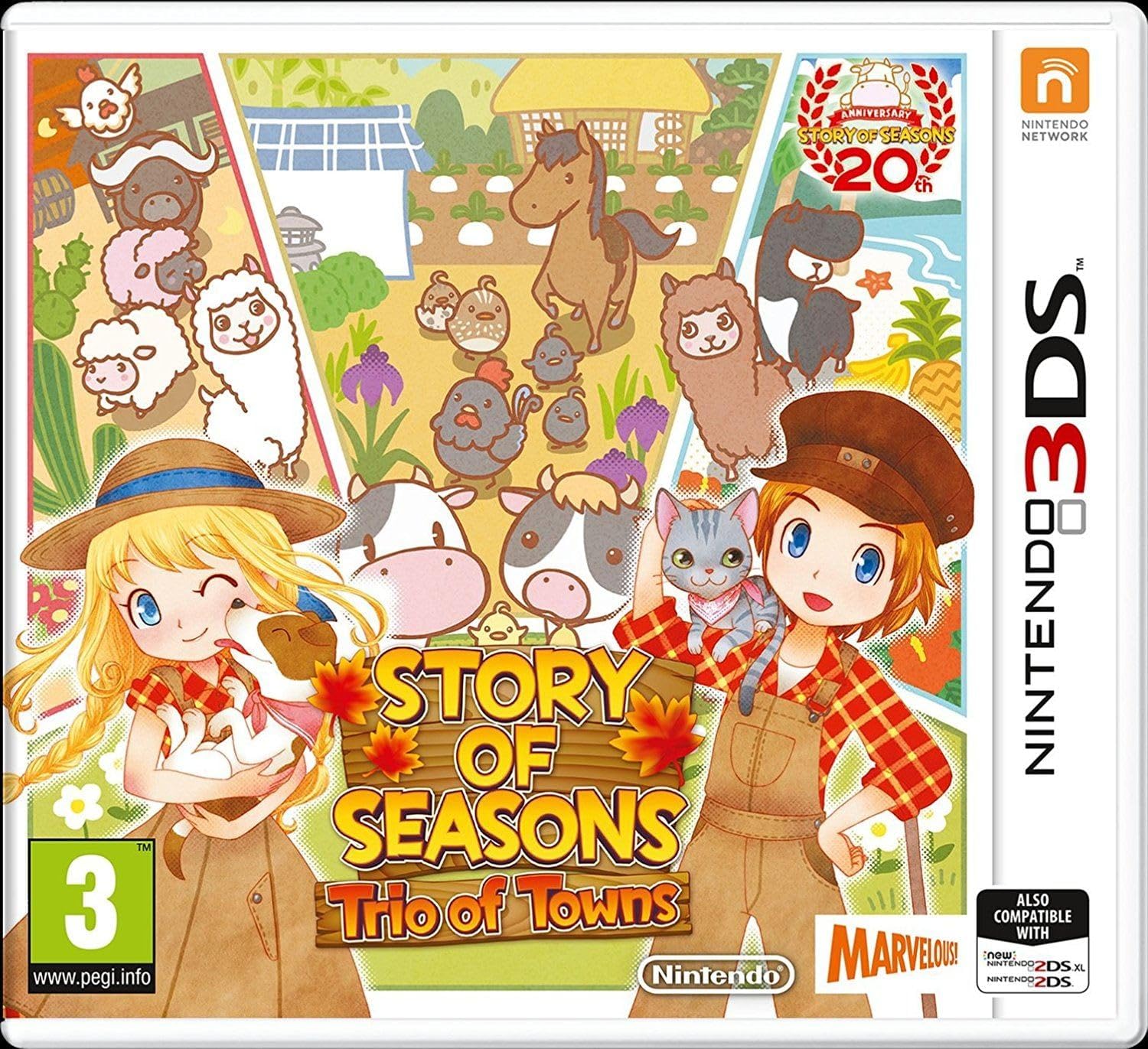 Story of Seasons: Trio of Towns  - Nintendo 3DS