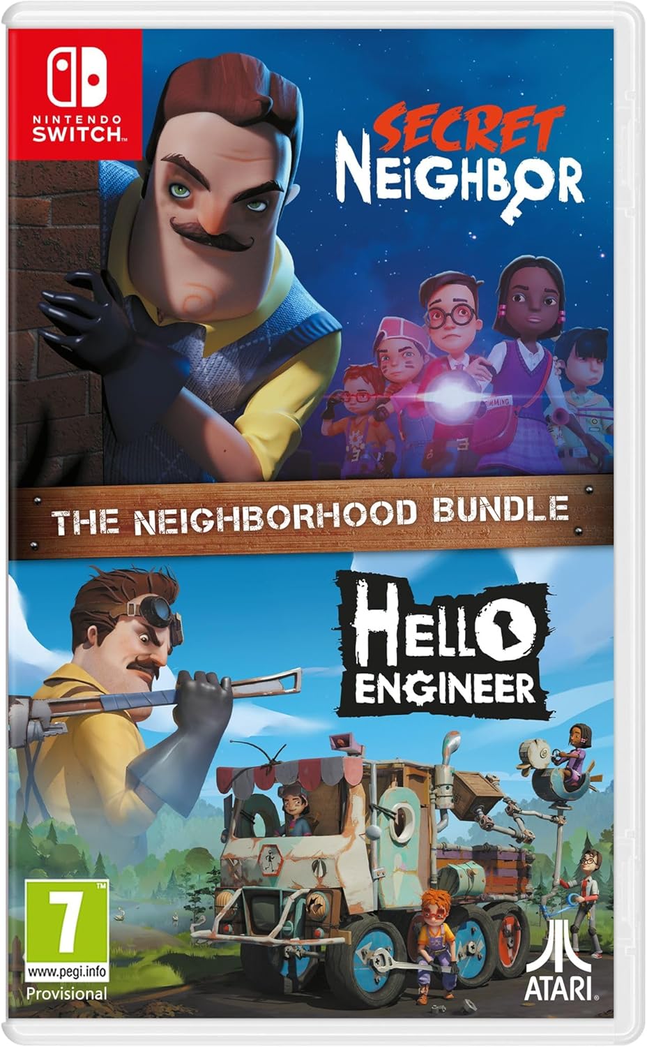 Secret Neighbor & Hello Engineer: The Neighborhood Bundle - Nintendo Switch