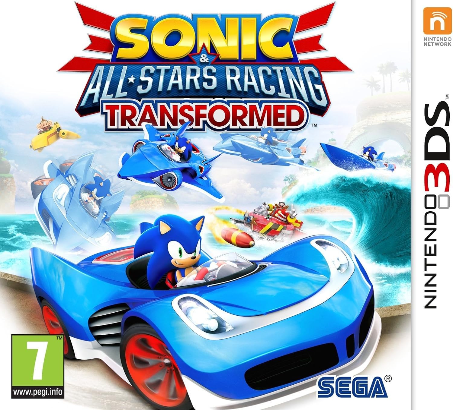 Sonic All-Star Racing: Transformed - Nintendo 3DS