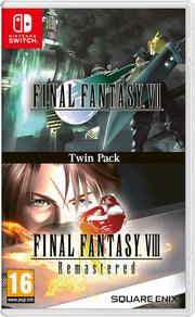 Final Fantasy VII & Final Fantasy VIII Remastered Twin Pack - Nintendo Switch