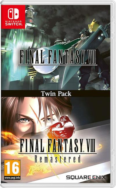 Final Fantasy VII & Final Fantasy VIII Remastered Twin Pack - Nintendo Switch