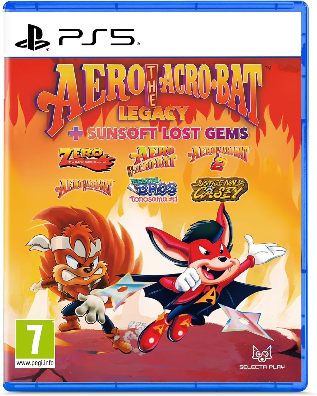 Aero the Acro-Bat: Legacy + Sunsoft Lost Gems - PS5
