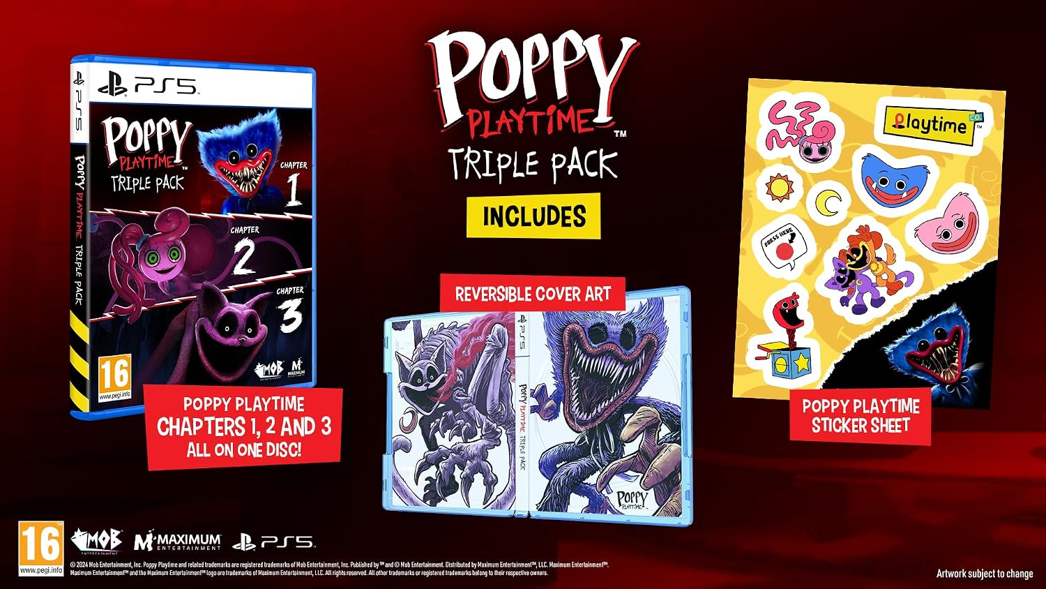 Poppy Playtime Triple Pack - PS5