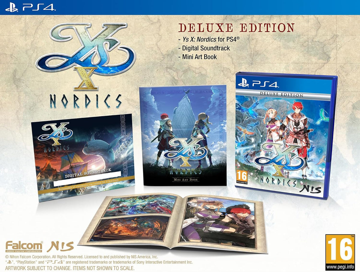 Ys X: Nordics Deluxe Edition - PS4