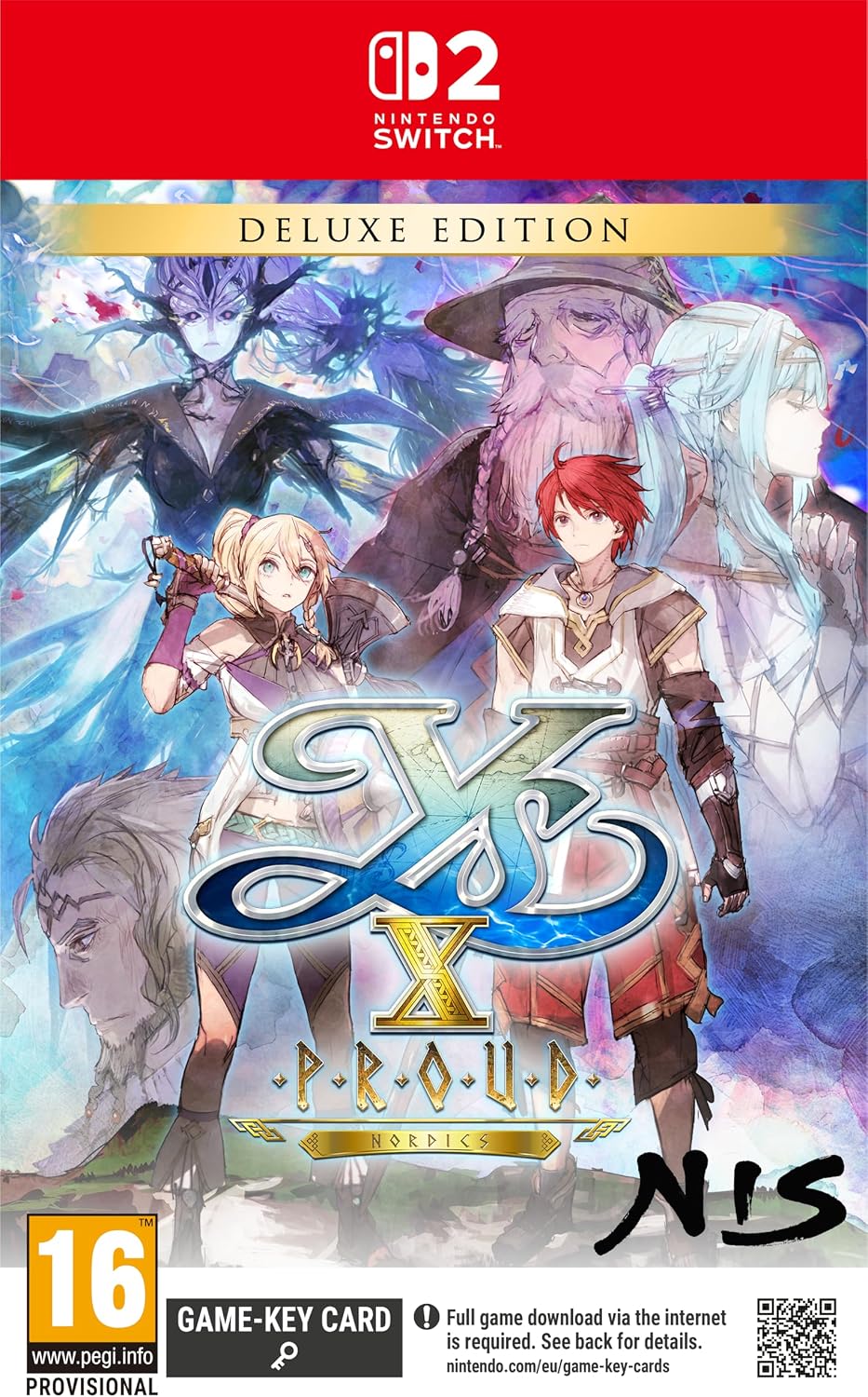 Ys X: Proud Nordics - Deluxe Edition (GKC) - Nintendo Switch 2