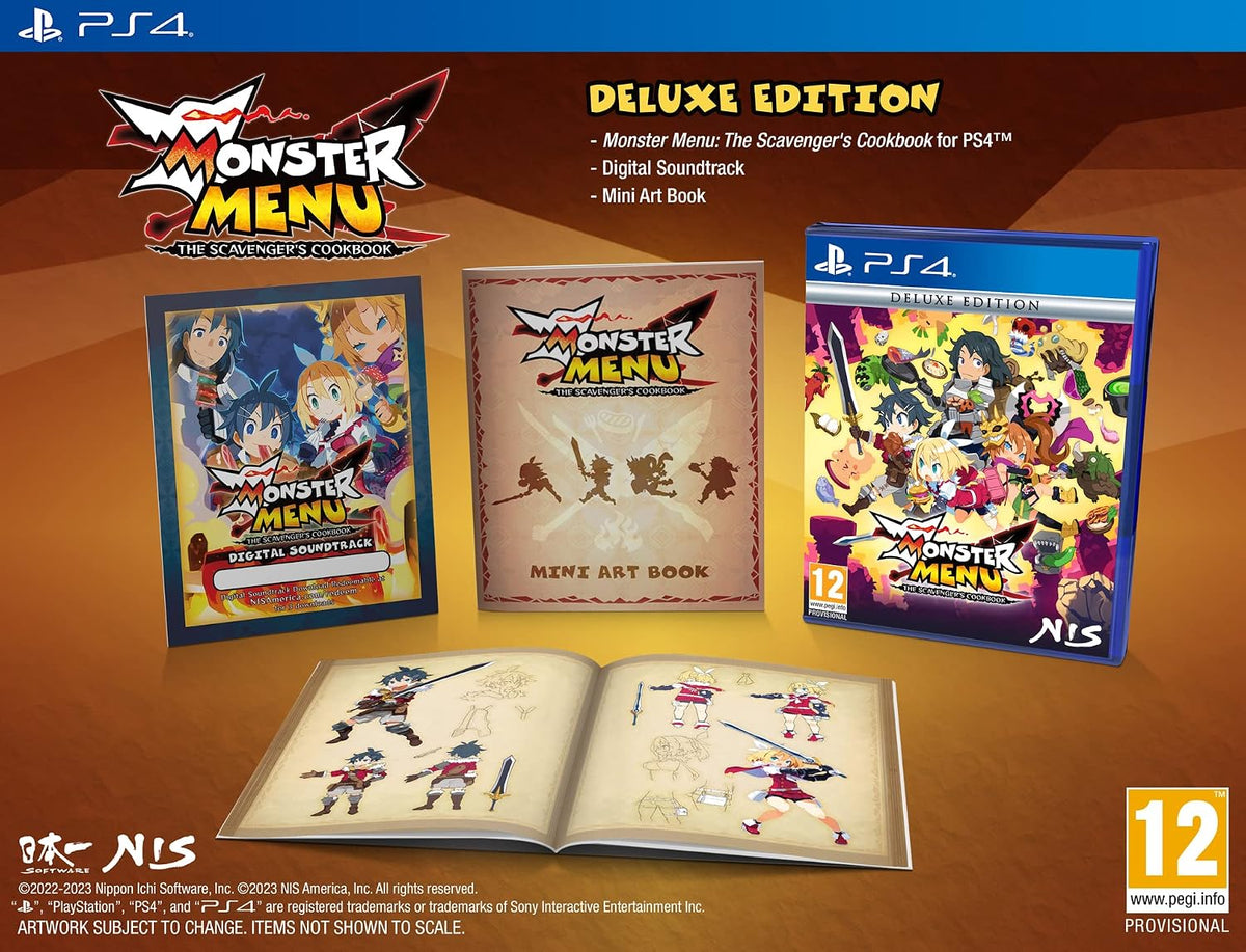 Monster Menu: The Scavenger’s Cookbook Deluxe Edition - PS4