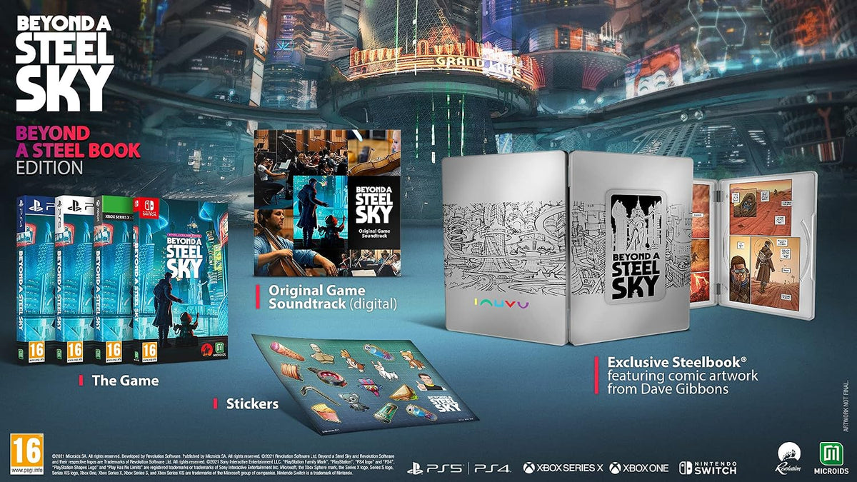 Beyond A Steel Sky: Steelbook Edition - PS4